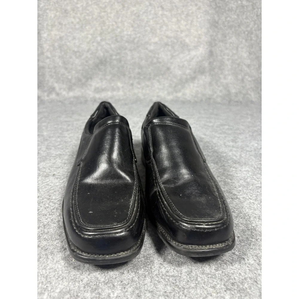 Robert David Lil Tim Dress Shoes 4M Black Slip‎ On Loafers